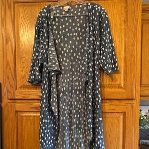 Polka Dot Blue Dress